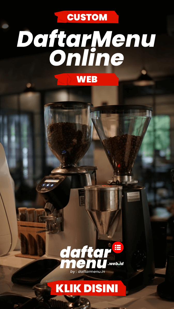 WEBSITE DAFTAR MENU ONLINE MURAH